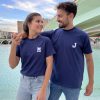 Pack 2 Camisetas Unisex con Iniciales