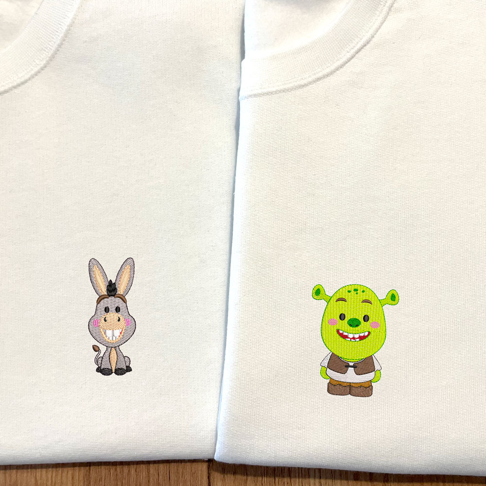 sudaderas-asno-shrek Sudaderas con Asno y Shrek