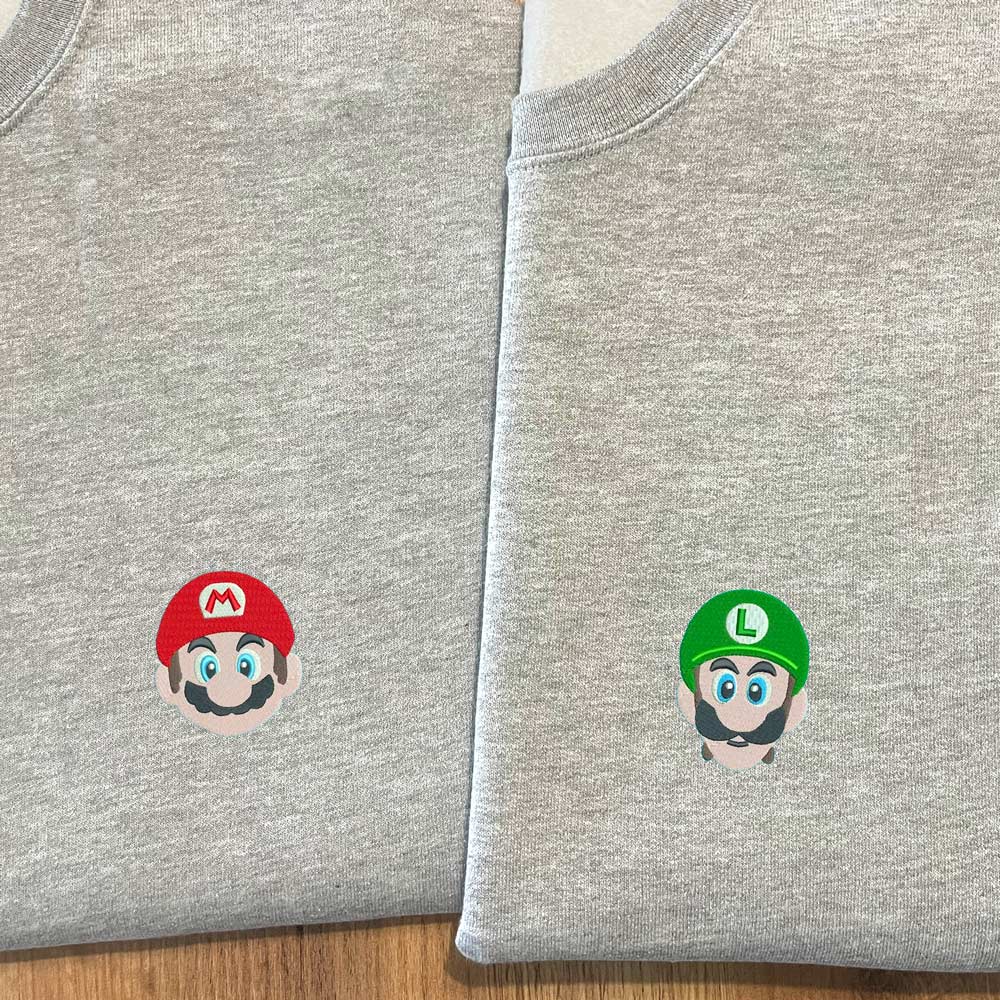 Sudaderas Mario y Luigi de Mario Bros