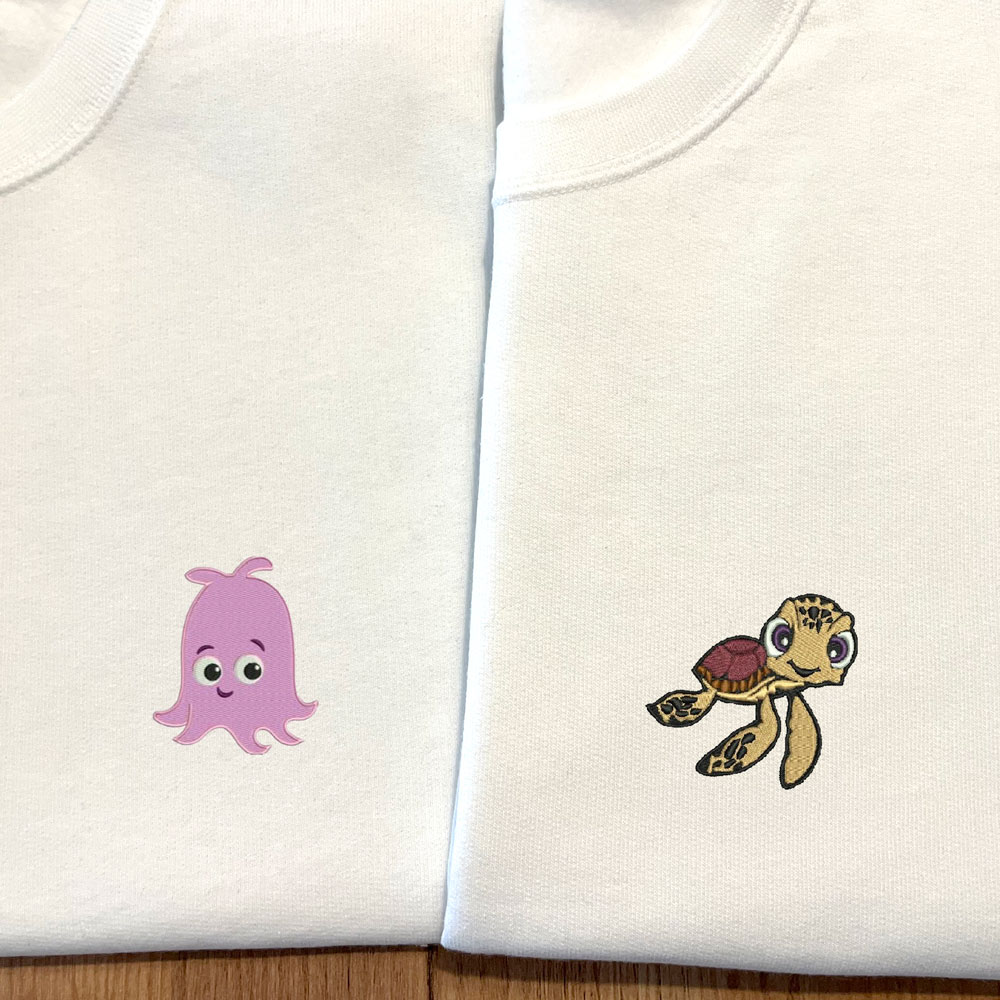 sudaderas-pearl-chiqui-buscando-nemo Sudaderas bordadas con Pearl y Chiqui de Buscando a Nemo