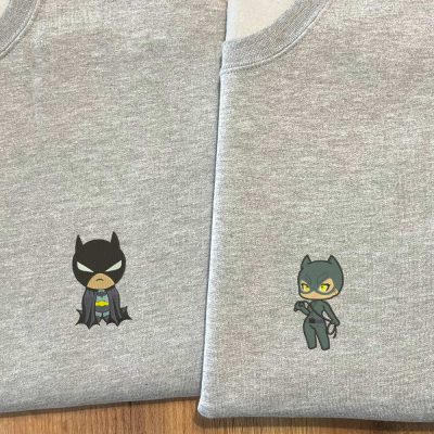 Sudadera Batman y Catwoman