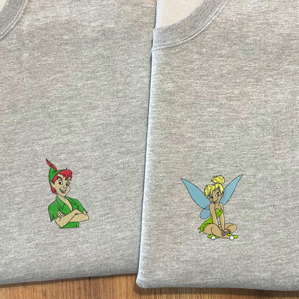 Sudadera Campanilla y Peter Pan