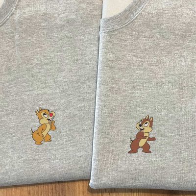 Sudaderas con las ardillas Chip y Chop