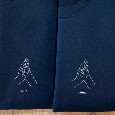 Sudaderas personalizadas con pata y mano