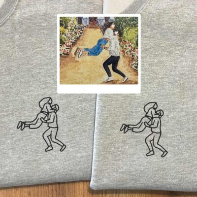 Sudadera con silueta de fotografía