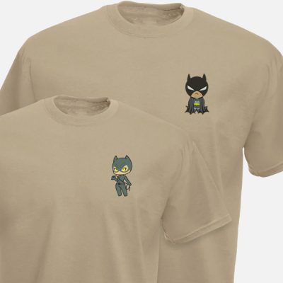 Camiseta Batman y Catwoman
