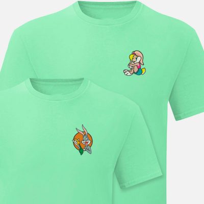 Camiseta Bugs Bunny y Lola Bunny de Looney Tunes