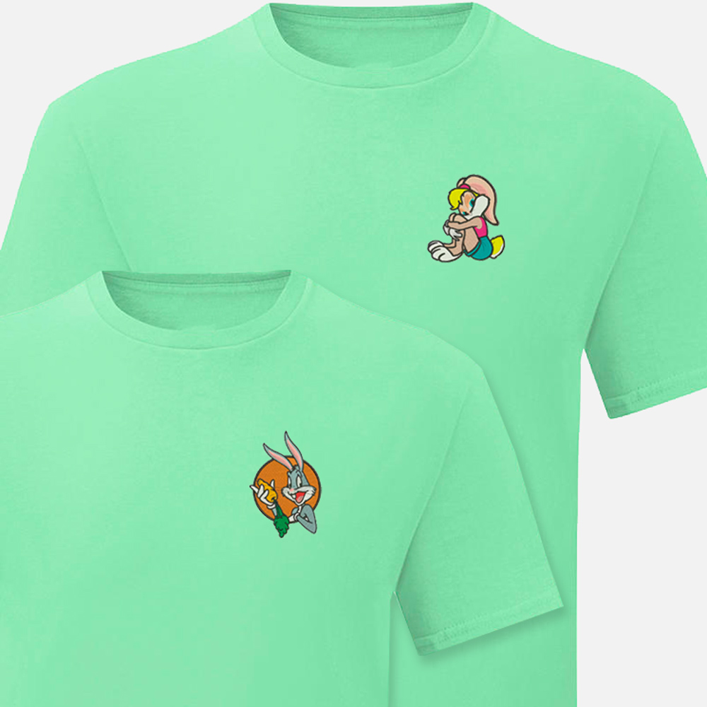 Camiseta Bugs Bunny y Lola Bunny de Looney Tunes