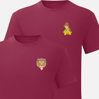 Camiseta Bella y Bestia