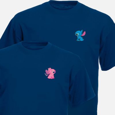 Camisetas personalizadas Stitch y Ángel