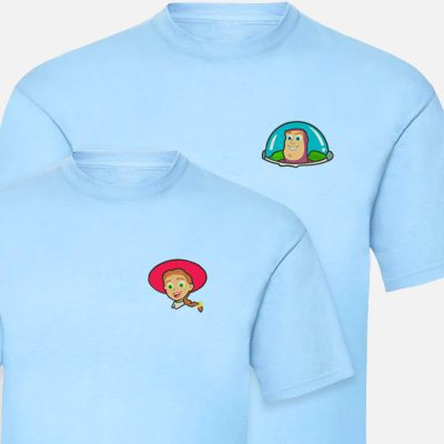 Camisetas Toy Story con Buzz Lightyear y Jessie