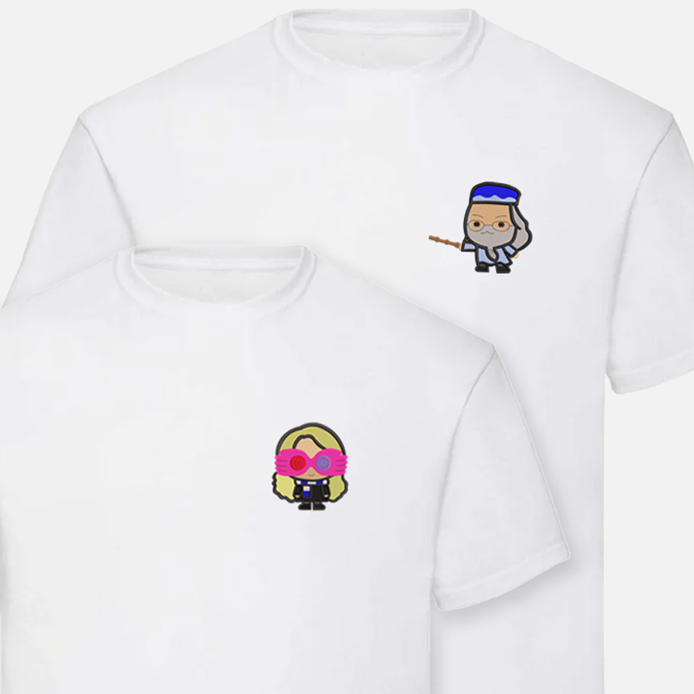 harry-potter-camisetas Camisetas de Harry Potter con Luna Lovegood y Dumbledore