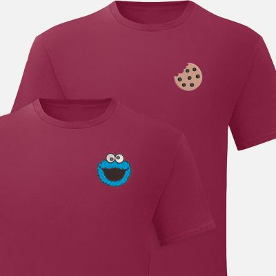 Camisetas El monstruo de las galletas de Barrio Sésamo