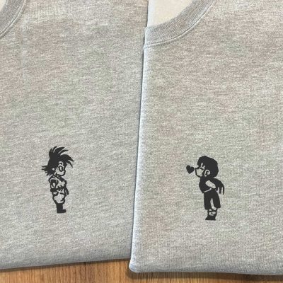 Sudaderas Dragon Ball con Goku y Milk