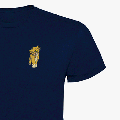 Camisetas personalizadas bordadas con dibujos