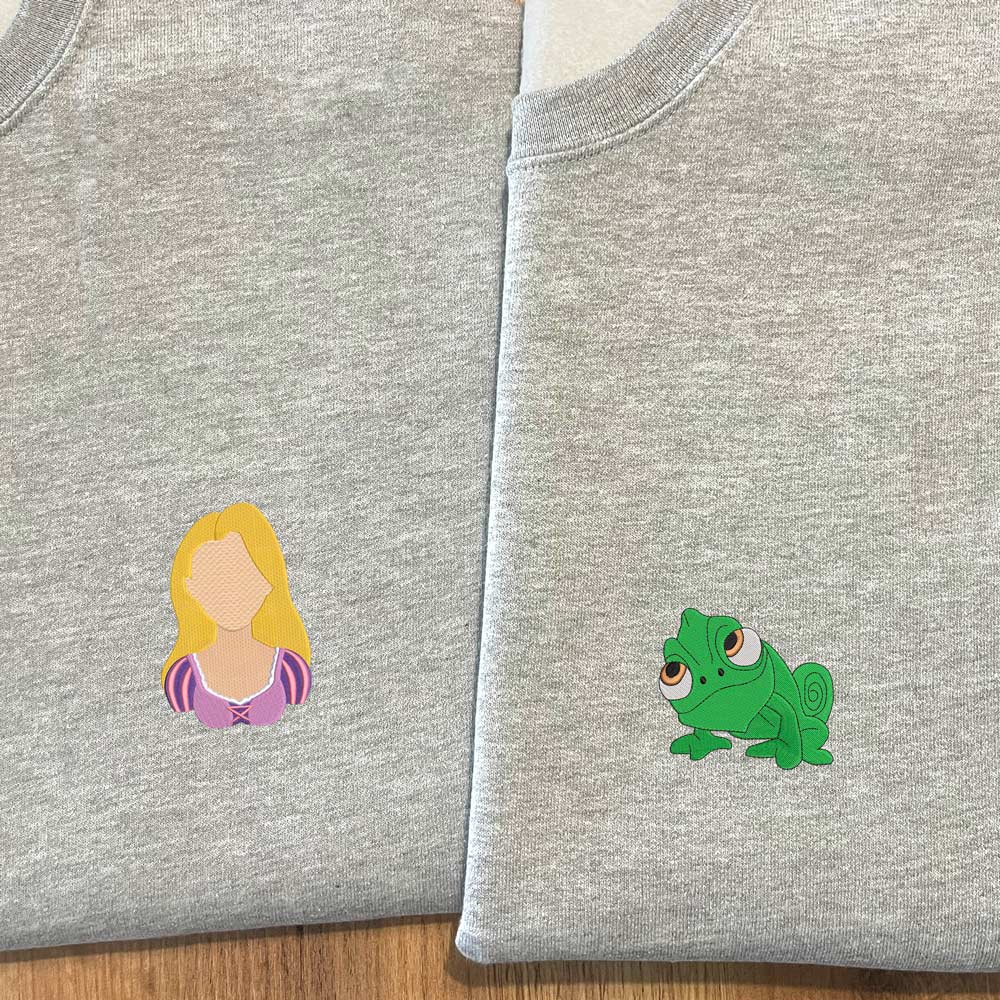 sudadera-rapunzel Sudadera Rapunzel con Pascal