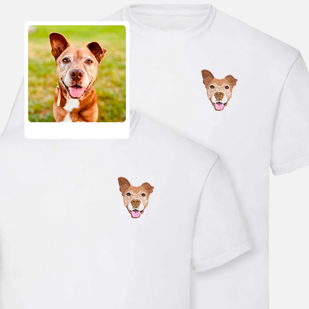 Camiseta personalizada con mascota