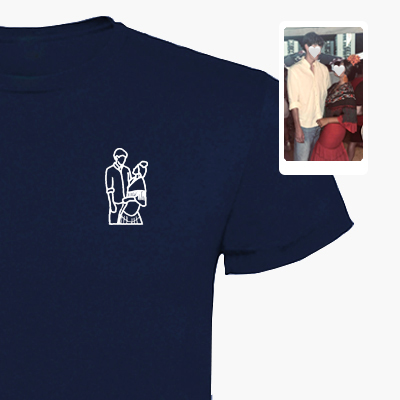Camisetas personalizadas con silueta de foto