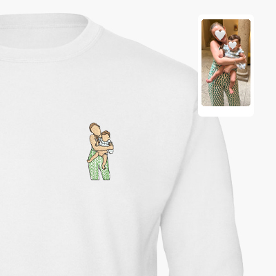 Sudaderas personalizadas con bordado de fotos