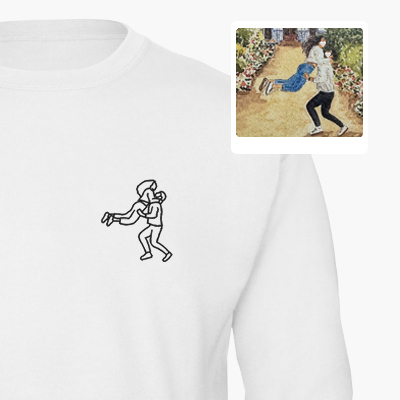 Sudaderas personalizadas con silueta de foto